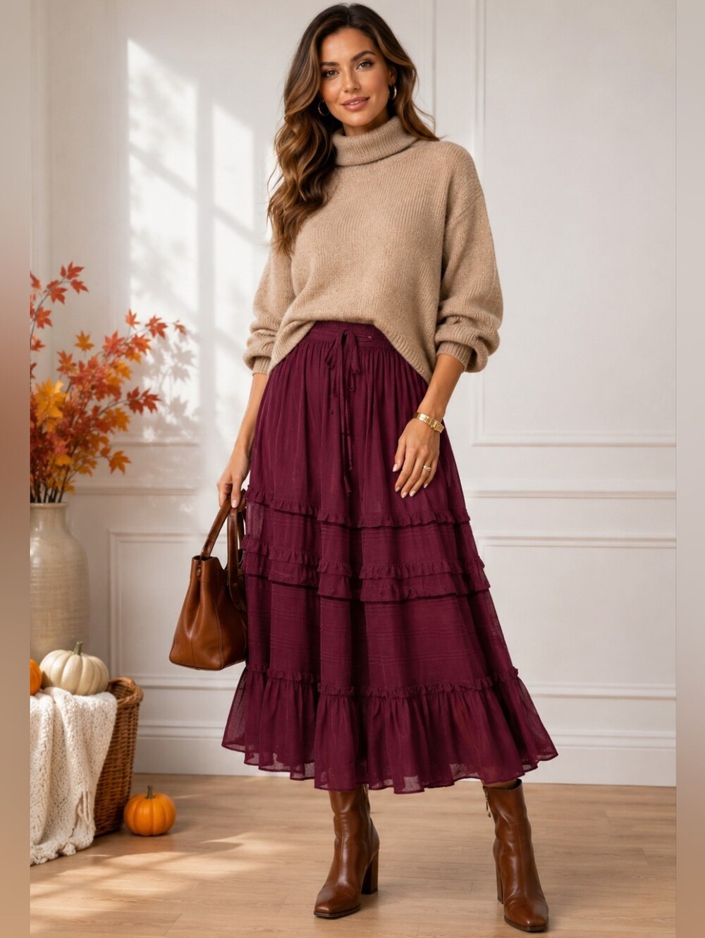 Ulla Johnson Silk Leonora Prairie Bow Skirt 6